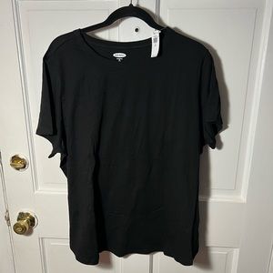Old Navy 2X black everywear tshirt